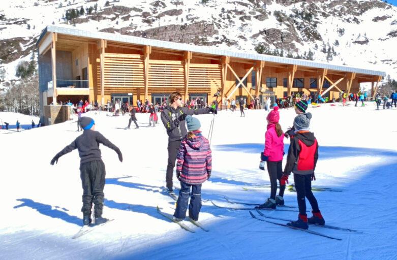 Cursillo de esquí de fondo para escolares