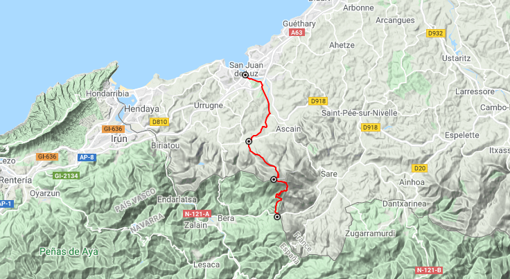 Mendi Irteera: Urdazuriko bira 6. etapa